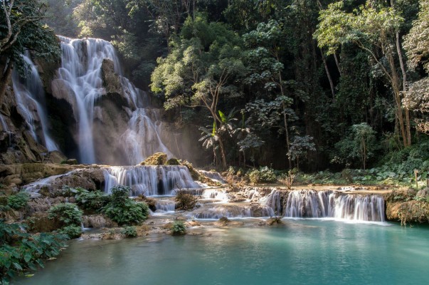 Les cascades de Kuang Si au Laos 