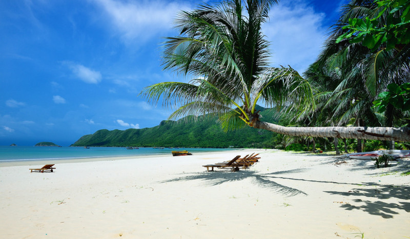 Les plages sauvages et préservées de l'île de Con Dao au Vietnam Sud