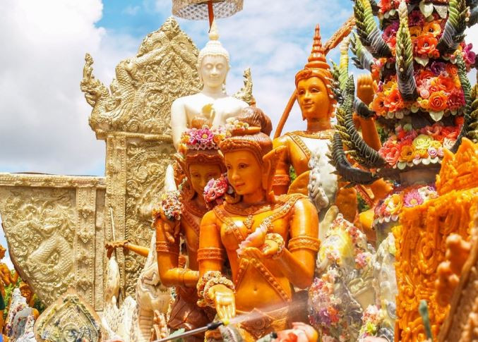 La retraite des pluies bouddhiste en Thaïlande