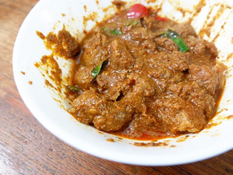 6. Panang Curry : poulet au curry thaï