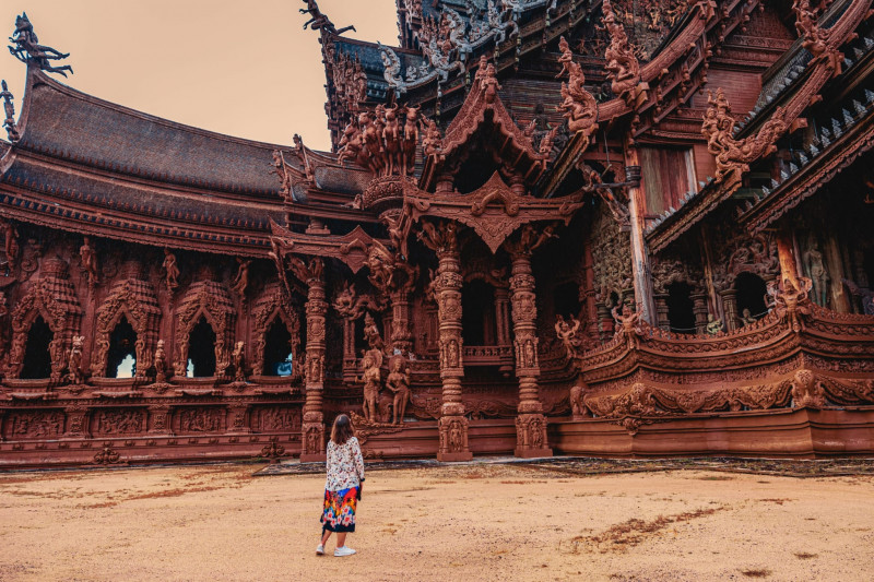 Sanctuaire de la Vérité à Pattaya