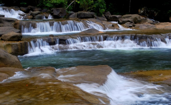 Les cascades de Yang Bay au Vietnam 