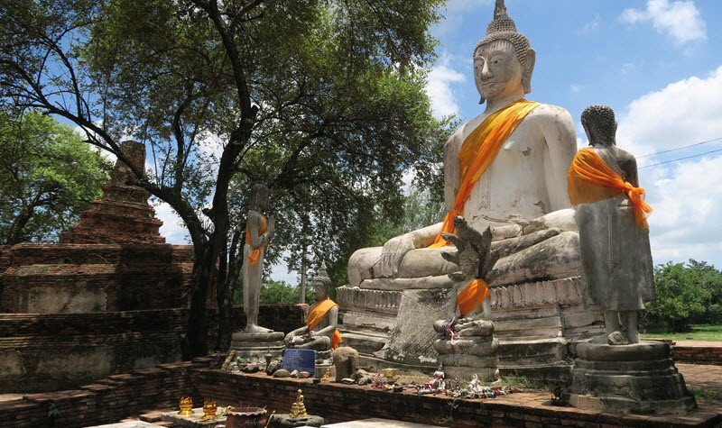 Se déplacer dans Ayutthaya