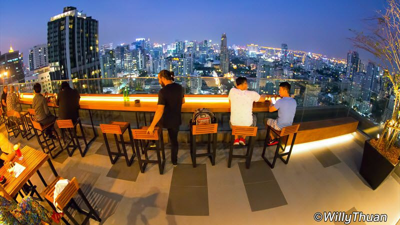 Le Brewski Rooftop Bar