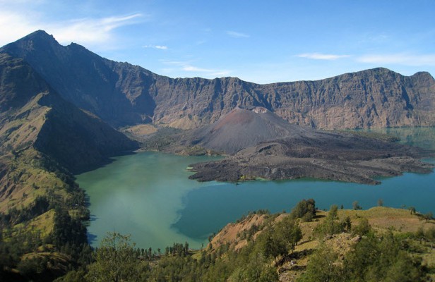 Le parc Gunung Rinjani en Indonésie