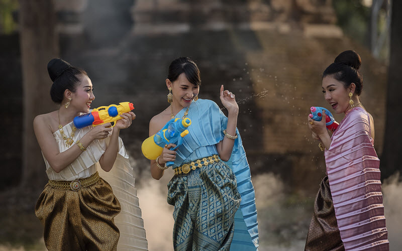 Songkran 2020 : la fête de l'eau en Thaïlande et le nouvel an bouddhique