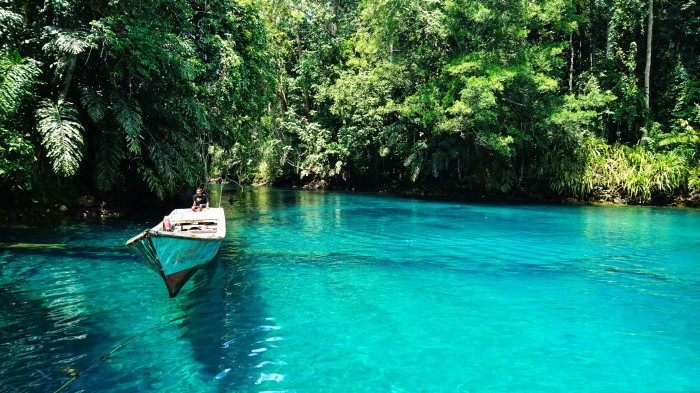 Faire du rafting en Kalimantan 