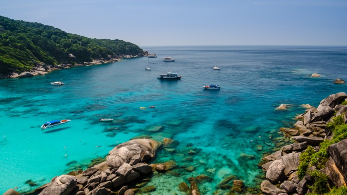 Clubs de plongée francophone sur les îles Similan 