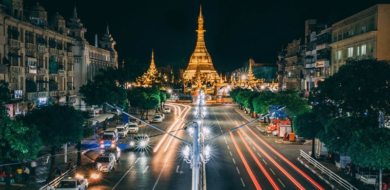 Jour 7 : Yangon, capitale économique de la Birmanie
