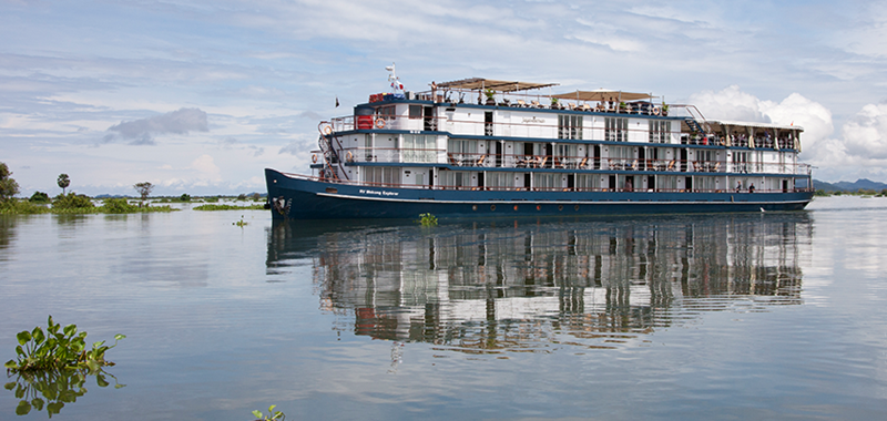 Jour 1 : Début de la Croisière de luxe sur le Mékong au Cambodge