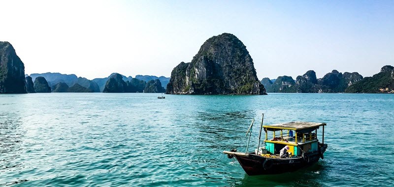 Jour 6 : Baie d'Halong et retour à Hanoi