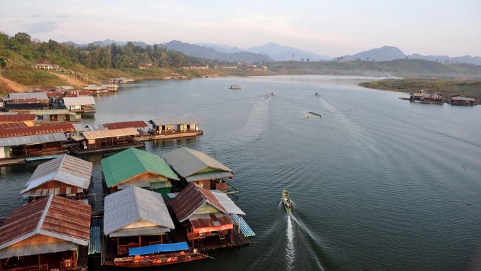 Jour 2 : KANCHANABURI – SANGKHLABURI (P.dej/-/-)