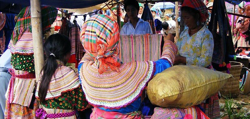 Jour 3 : Le marché des ethnies de Lao Cai