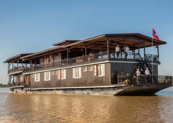 Croisière au Laos sur le Mékong à bord du Vat Phou