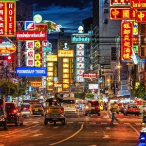 Chinatown street food